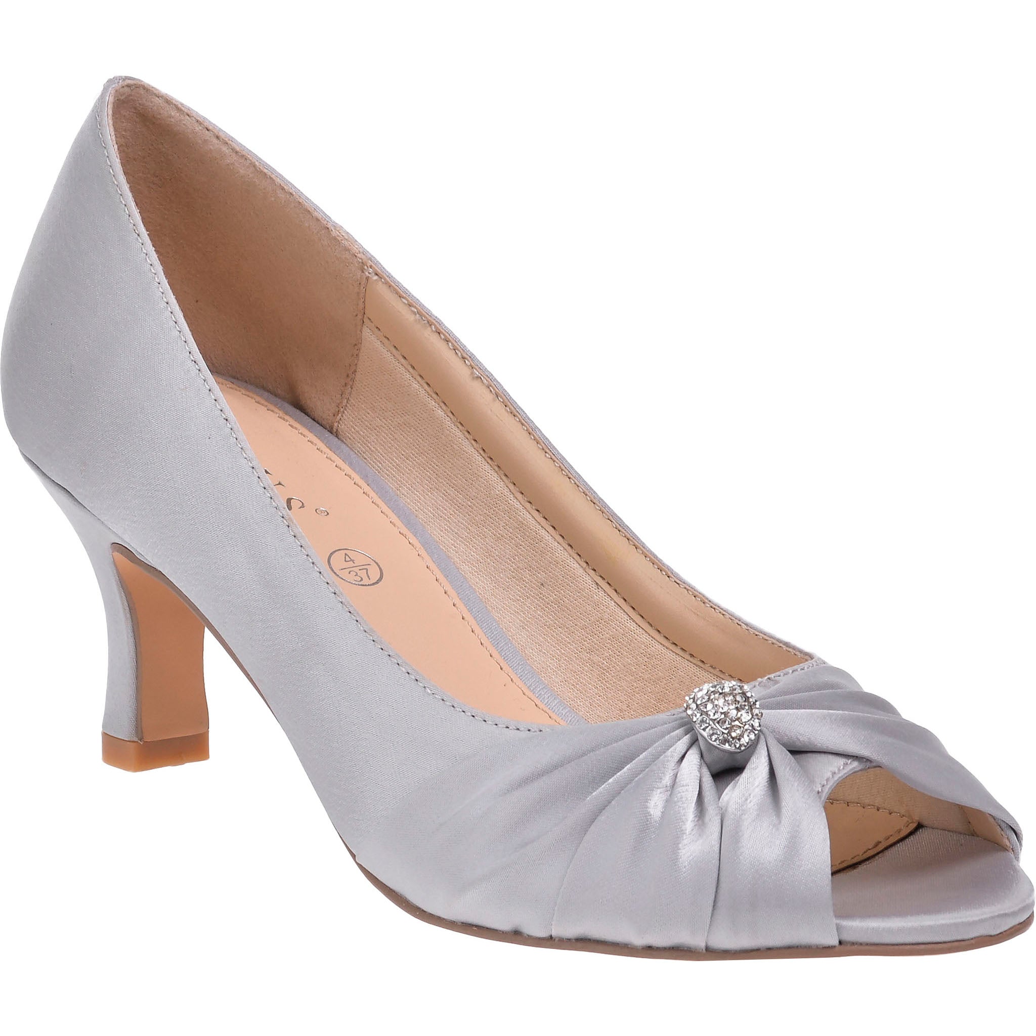 Wide fit grey court shoes Outlet